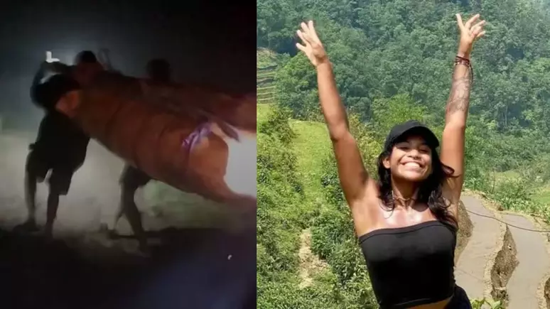  Corpo de brasileira morta em vulcão na Indonésia é resgatado