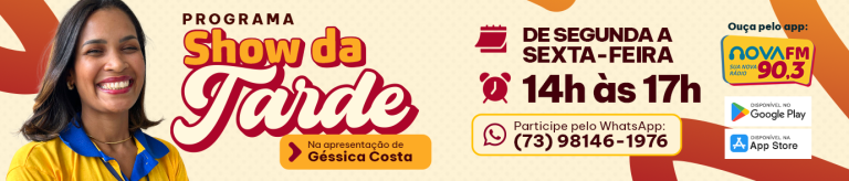 16 Junho - Programa Show da Tarde @NOVAFM Banner