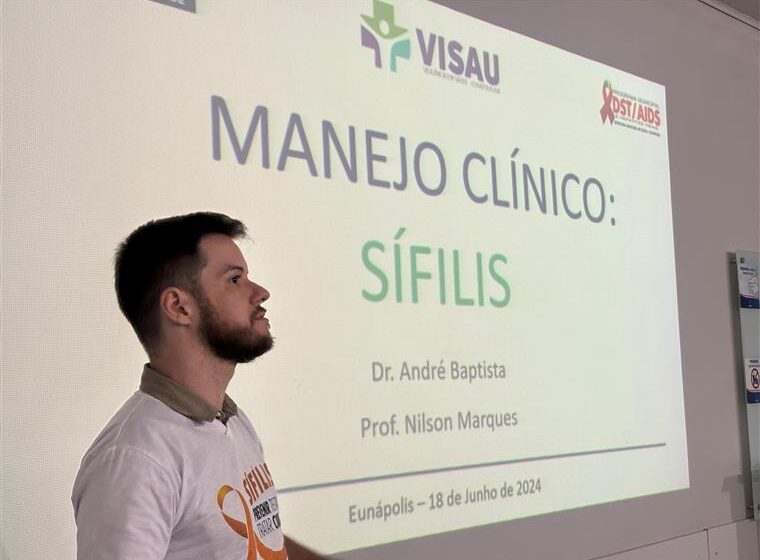  Prefeitura de Eunápolis investe na capacitação em manejo clínico da sífilis para profissionais da Atenção Básica
